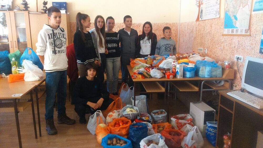 Prikupljanje hrane, Župa nikšićka