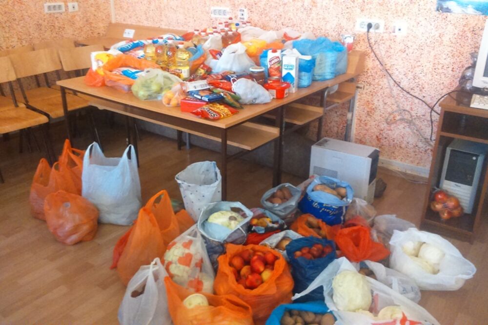 Prikupljanje hrane, Župa nikšićka, Foto: Svetlana Mandić