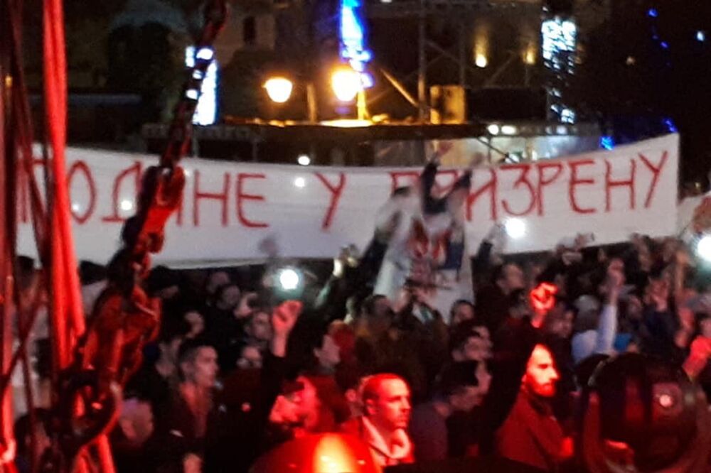 Sa sinićnjeg koncerta, Foto: Vuk Lajović