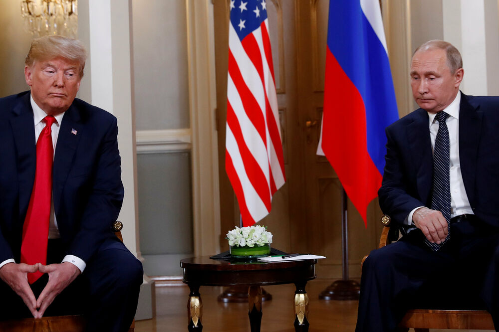 Tramp i Putin, Foto: Reuters