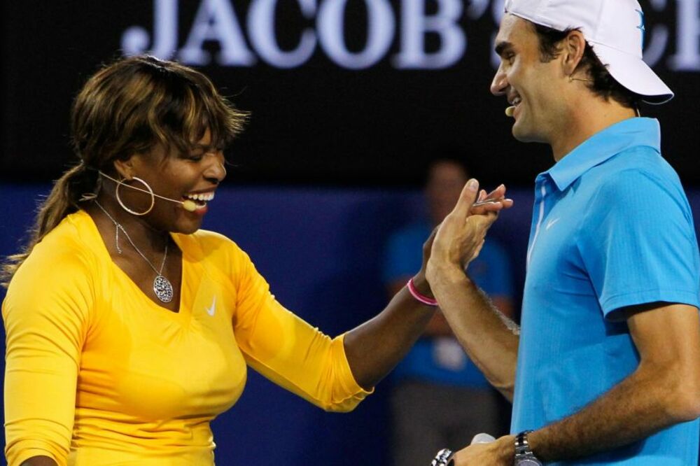 Serena Vilijams i Rodžer Federer, Foto: Reuters