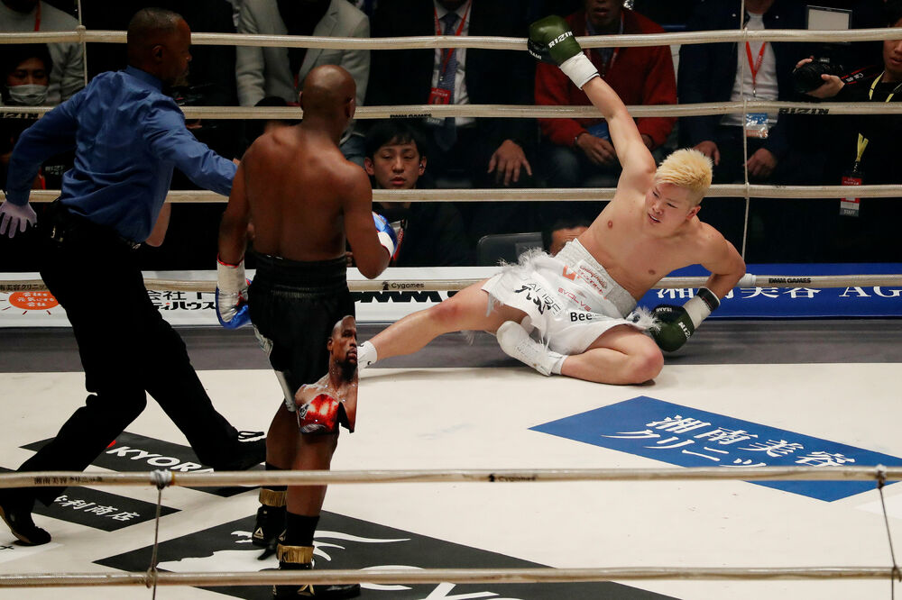 Flojd Mejveder protiv Tenšina Nasukave, Foto: Reuters