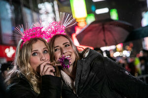 Pogledajte kako je bilo na dočeku u Njujorku