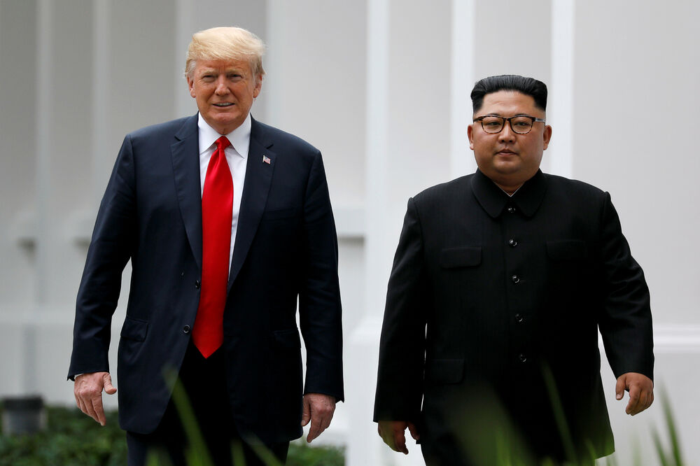 Tramp i Kim, Foto: Reuters