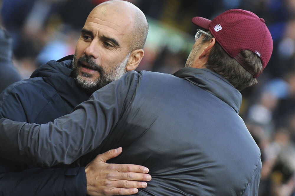 Klop i Gvardiola nikada nisu krili koliko se poštuju, Foto: Beta/AP