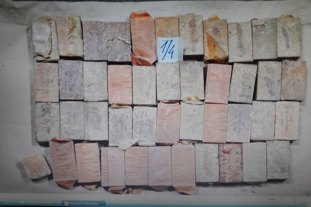 Pronađeni eksploziv, Foto: Uprava policije