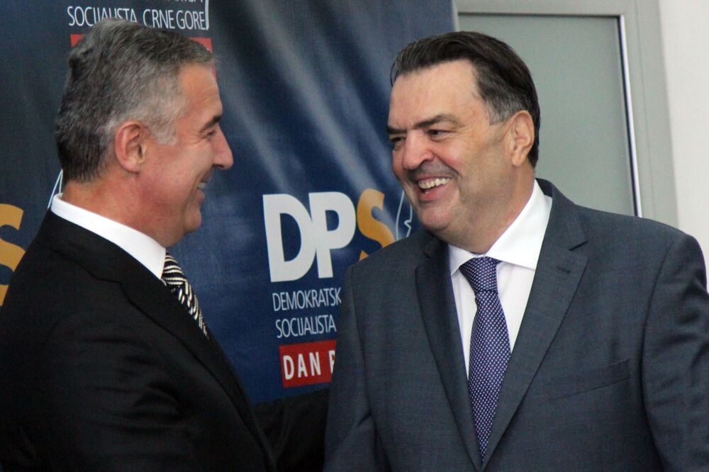 Milo Đukanović i Duško Knežević, Foto: Filip Roganovic