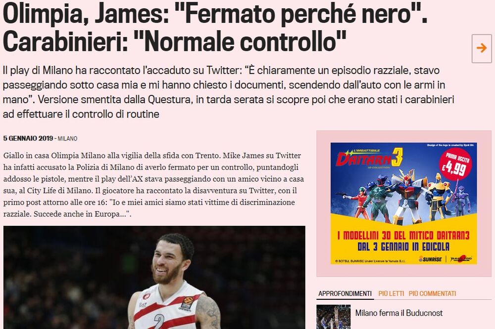 Teške optužbe igrača Armanija, Foto: Printscreen