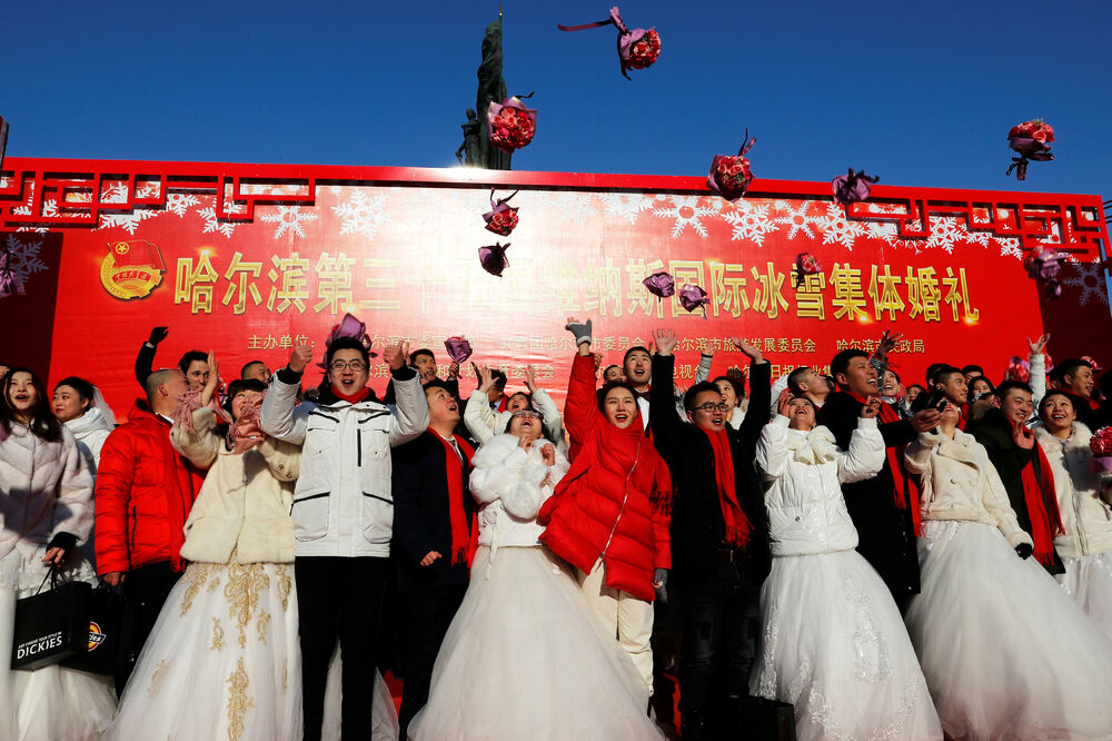 Sa tradicionalnog grupnog vjenčanja, Foto: Reuters