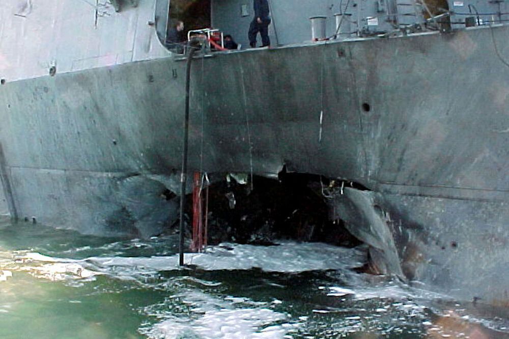 Razarač USS Cole 2000., Foto: Reuters