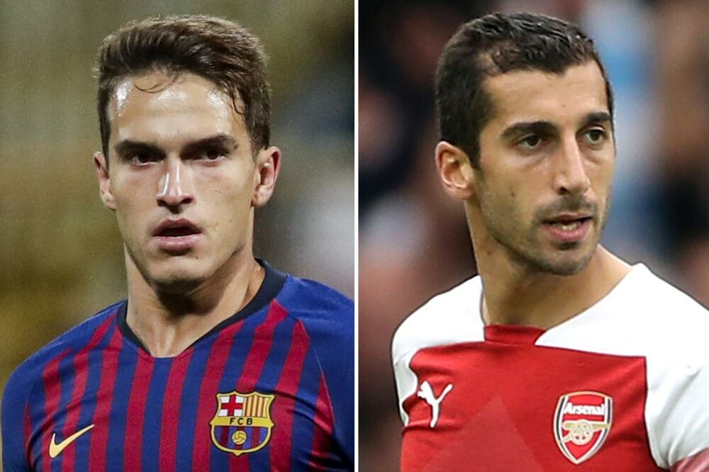 Denis Suarez i Henrik Mhitarijan, Foto: Sun