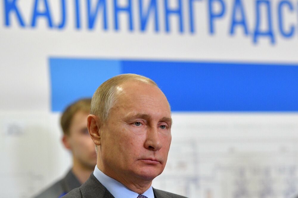 Putin danas u Kalinjingradu, Foto: Reuters