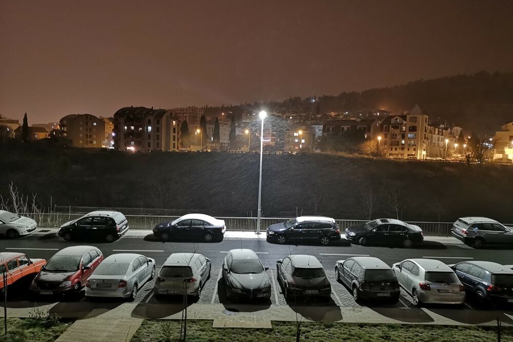 Prvi snijeg ove godine u glavnom gradu