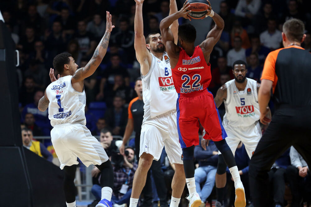 Sa utakmice Budućnost - CSKA, Foto: Filip Roganović