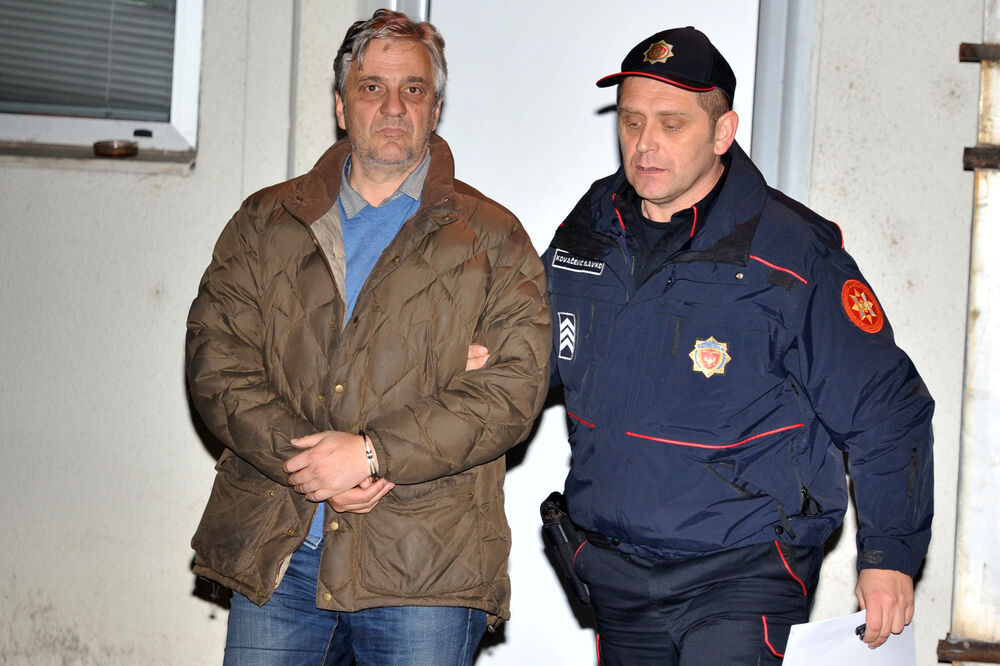 Nikčević nakon hapšenja, Foto: Savo Prelević