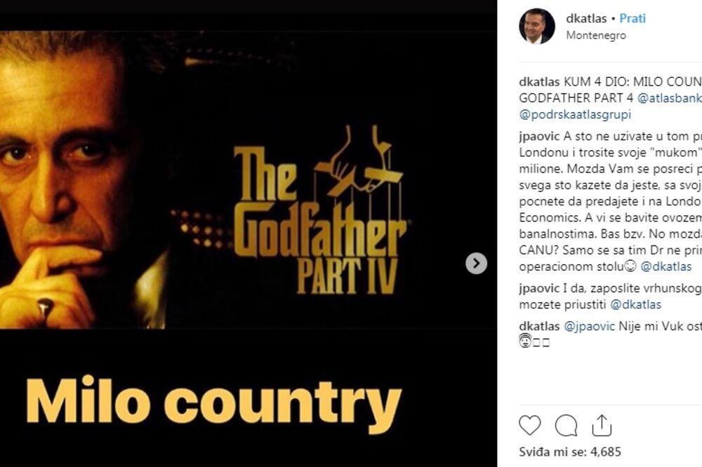 Sa instagram profila Duška Kneževića, Foto: Instagram