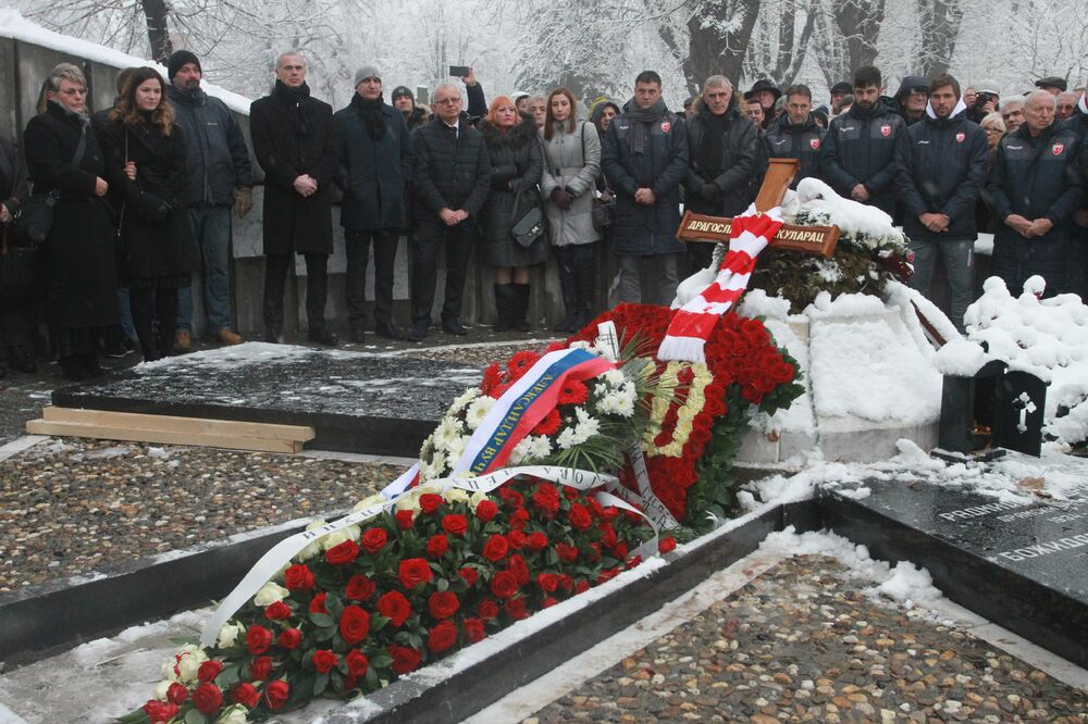 Jedan od najboljih fudbalera sa ovih prostora Dragoslav Šekularac sahranjen je danas, Foto: BETA
