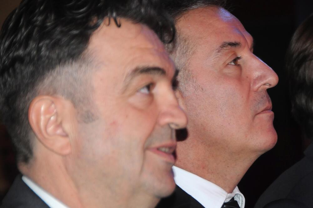 Knežević i Đukanović, Foto: Boris Pejović