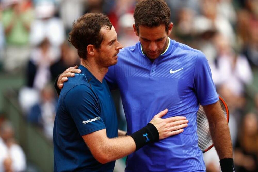 Endi Marej i Huan Martin del Potro, Foto: Reuters