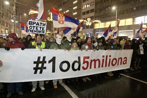 Beograd: Organizatori protesta traže od Vučića da predstavi plan...