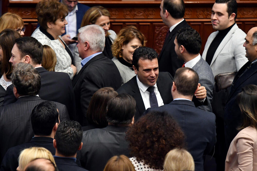 Večeras u makedonskom parlamentu, Foto: Reuters