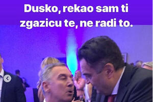 "Duško, rekao sam ti, zgaziću te, ne radi to"