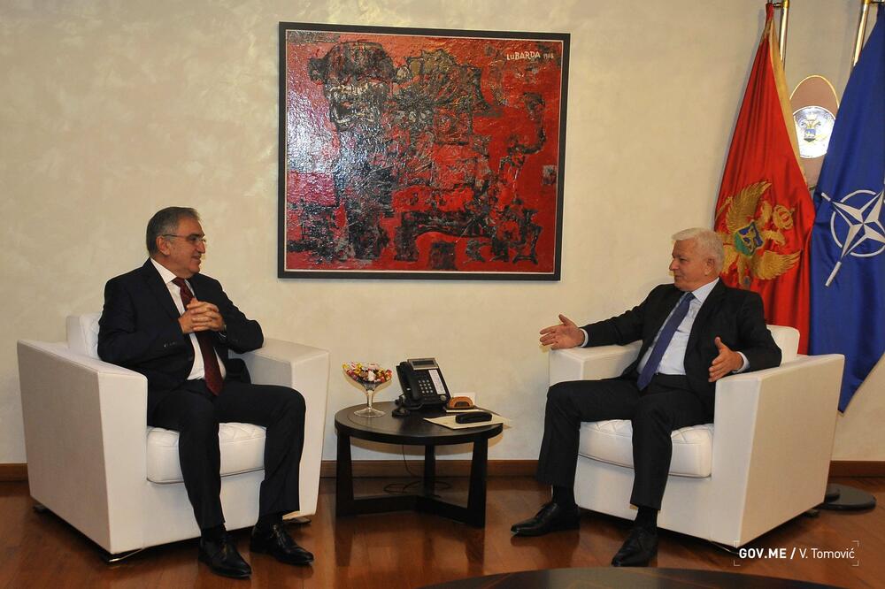 Serhat Galip, Duško Marković, Foto: Gov.me