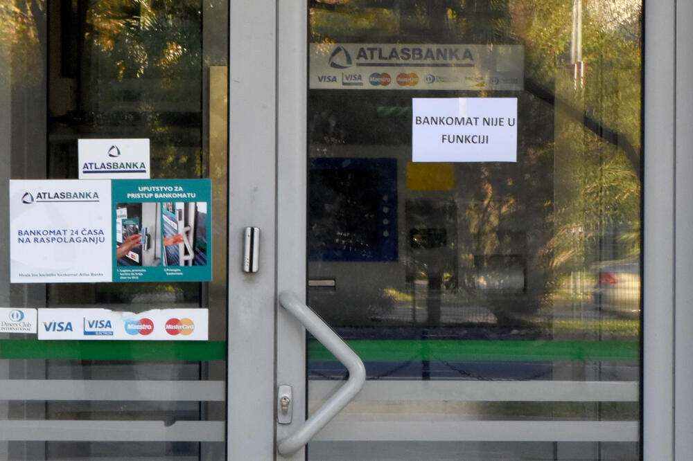 Atlas banka, Foto: Savo Prelević