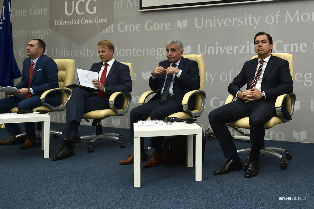 Aivo Orav, Šućko baković, Zoran Pažin, Foto: Vlada Crne Gore