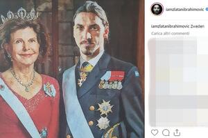Kontroverzni Ibrahimović "postao" kralj Švedske