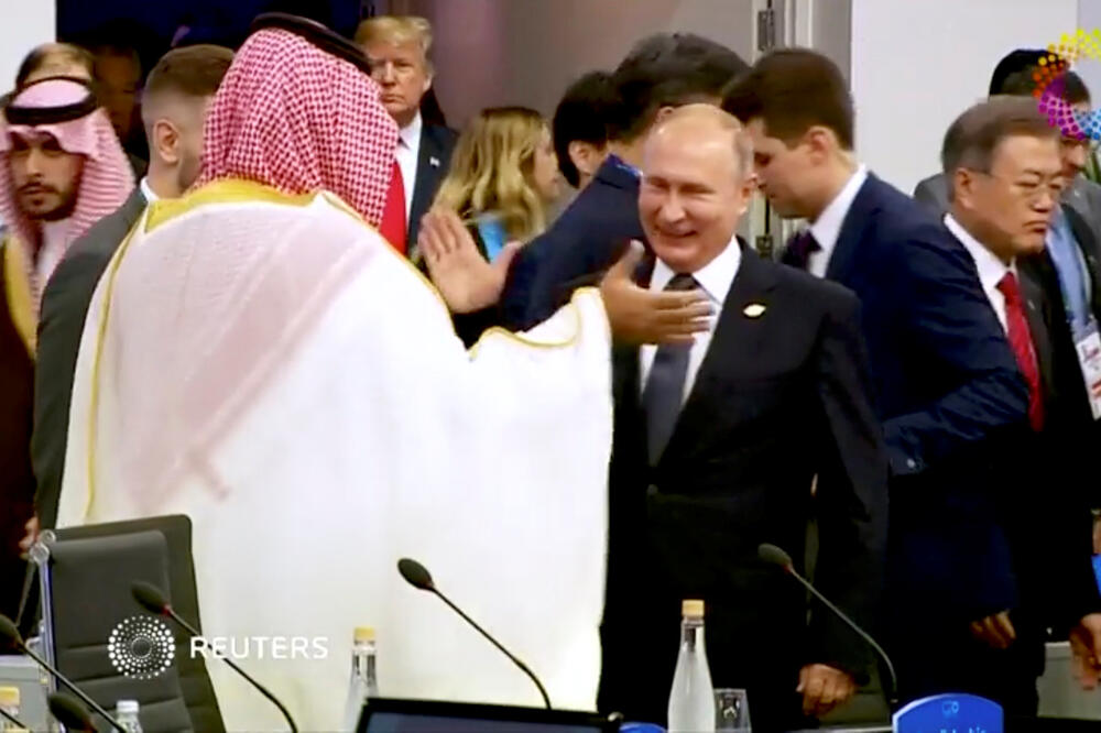 Muhamed bin Salman, Vladimir Putin, Foto: Reuters