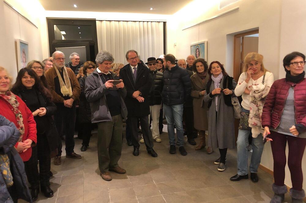 Sandra Đurbuzović, izložba Italija, Foto: Privatna arhiva