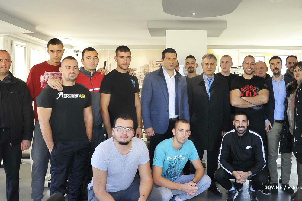 teretana JU Dom učenika i studenata, Foto: Ms.gov.me