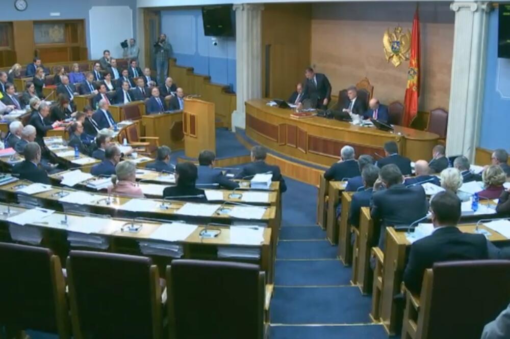 Skupština Crne Gore, Foto: Printscreen