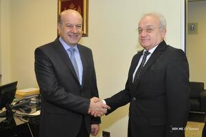 Husović primio novoimenovanog ambasadora Makedonije u Crnoj Gori