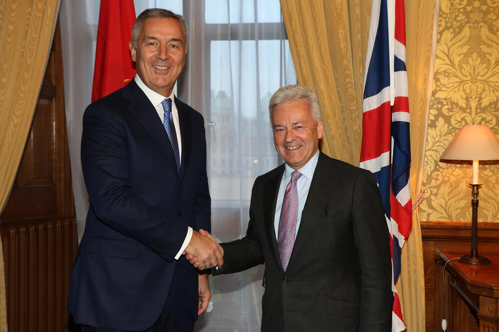 milo đukanović, alan dankan, Foto: Kabinet predsjednika Crne Gore