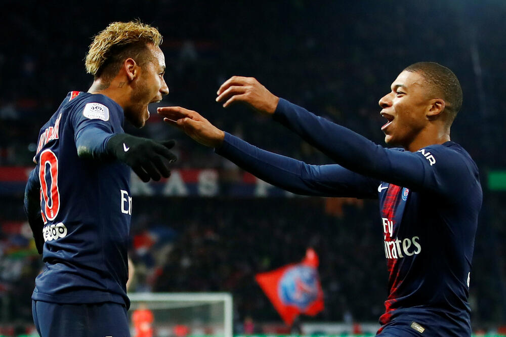 Nejmar i Mbape, Foto: Reuters