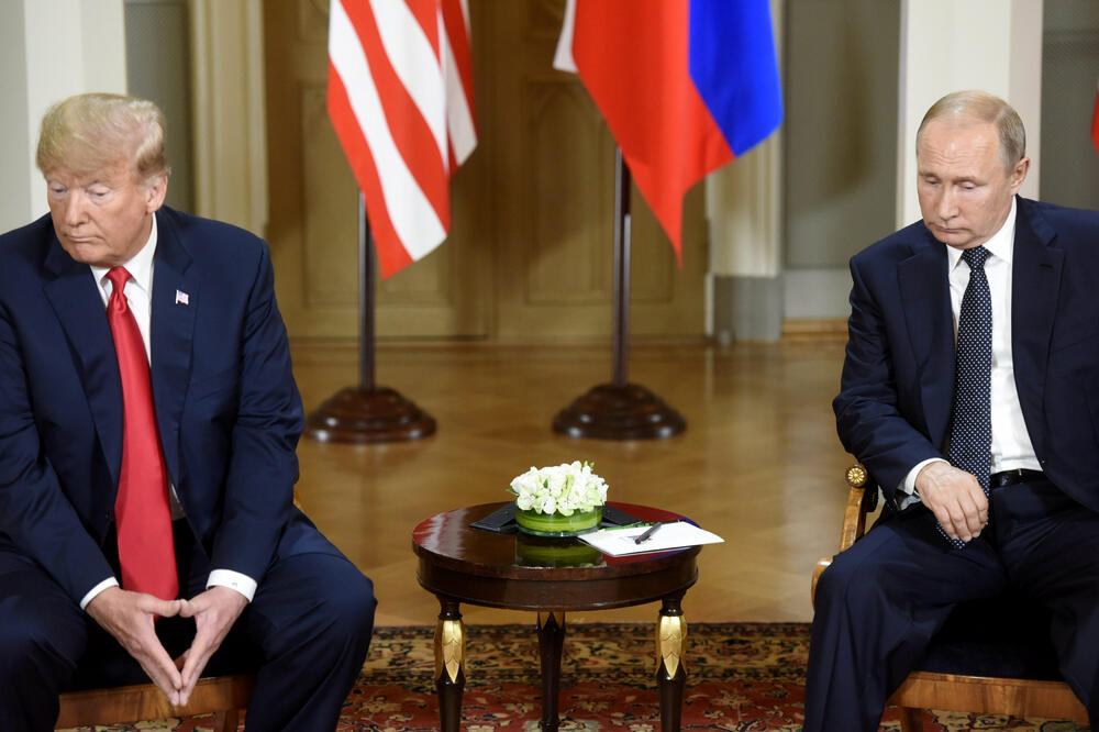 Donald Tramp, Vladimir Putin, Foto: Reuters