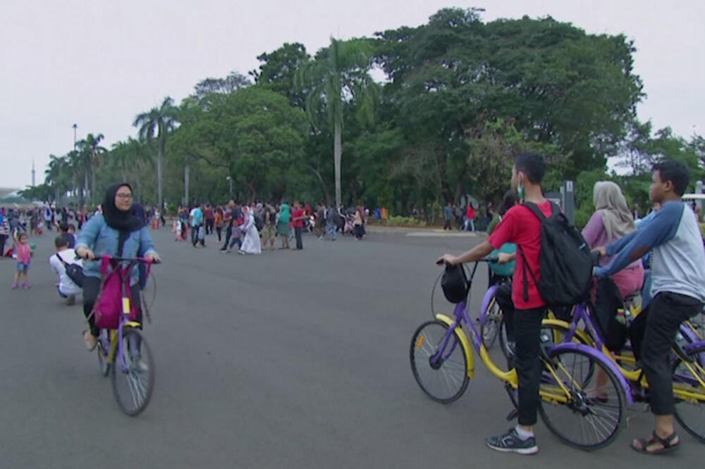 Džakarta bicikl, Foto: Screenshot