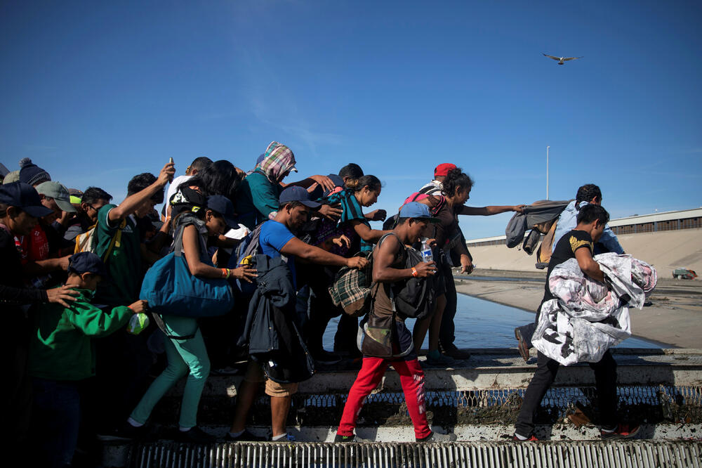 Meksiko, migranti, granica, Foto: Reuters