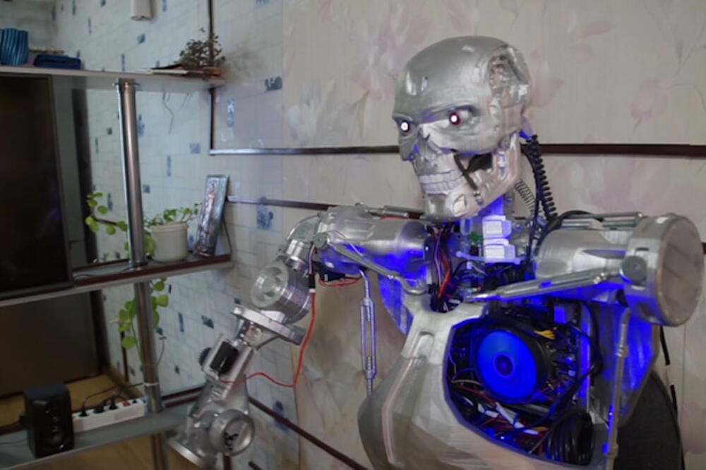 Terminator robot, Foto: Screenshot
