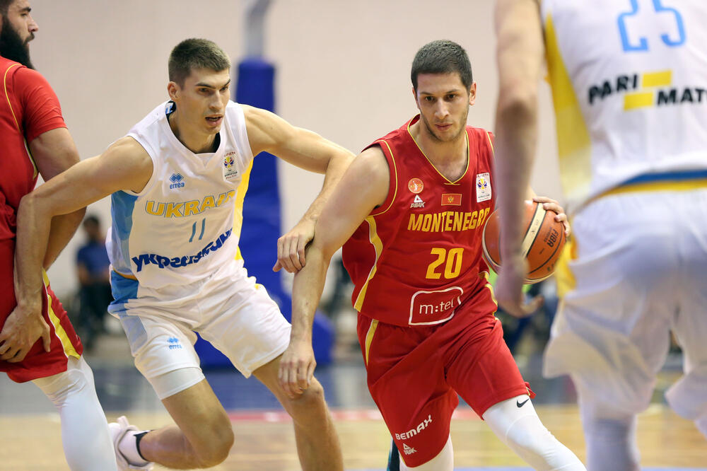 Crna Gora - Ukrajina košarkaška reprezentacija Crne Gore, Foto: Filip Roganović