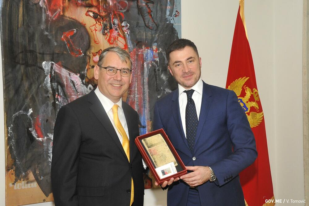 Johan Iks, Aleksandar Bogdanović, Foto: Gov.me