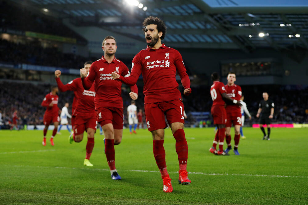 Donio tri boda Liverpulu: Mohamed Salah, Foto: PAUL CHILDS