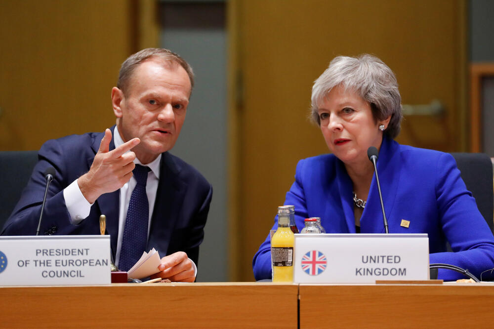 Donald Tusk, Tereza Mej, Foto: Reuters