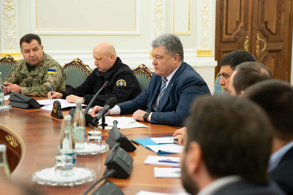 Petro Porošenko, Savjet za nacionalnu bezbjednost, Foto: Reuters