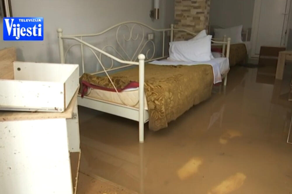 Budva poplava, Foto: Printscreen (TV Vijesti)