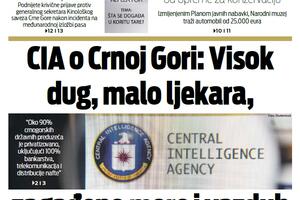 Šta kaže CIA o Crnoj Gori, opet pokušavaju da otimaju imovinu...