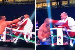 Lude scene u ringu: Bokser udario trenera nakon poraza