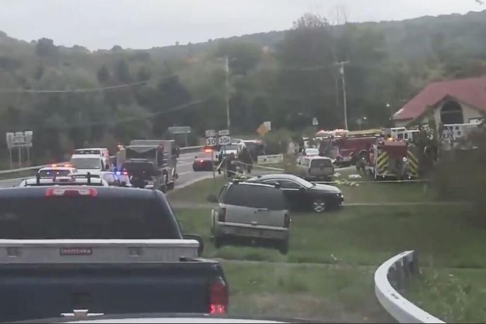 nesreća, limuzina, Njujork, Foto: Twitter